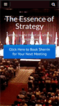 Mobile Screenshot of essenceofstrategy.com